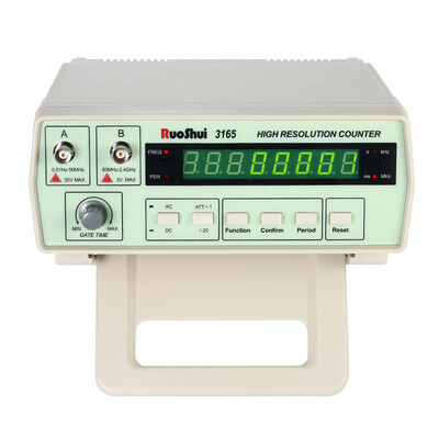 

RuoShui High Precision Frequency Meter Digital 001Hz - 24GHz Frequency Counter Hz Tester