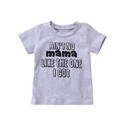 

Newborn Toddler Baby Girl Boys Short Sleeve T-shirts Tops Blouse Casual Clothes