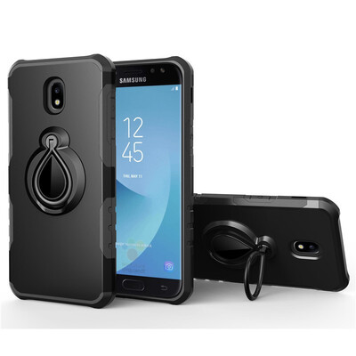 

Fivice Samsung Galaxy J5 2017 European version J550 Case TPU Water Drop Ring Stand Car Power Magnetic Drop-proof Phone Case