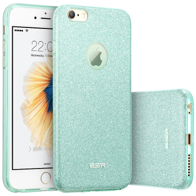 

ESR iPhone6 ​​/ 6s Mobile Phone Cases / Cases 4.7inch Apple 6 / 6s Mobile Phone Cases Flashing Pink Drop Protection Soft Shell Makeup Series Coral Green