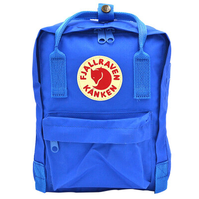 

Arctic Fox (Fjallraven) waterproof wear-resistant backpack simple fashion casual shoulder bag Kanken Mini 23561 525 blue 7L