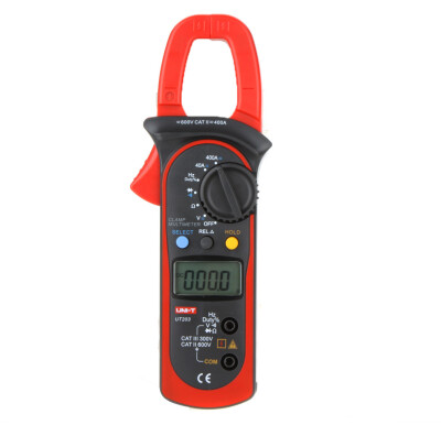 

UNI-T UT203 400A ACDC Auto Range Digital Clamp Multimeter wVoltage Resistance Frequency Test