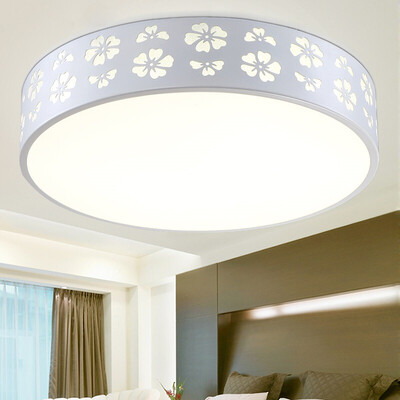 

HD LED Ceiling Light 18W Snowflake Series White Bedroom Restaurant Ceiling Lamp Round Modern Simple