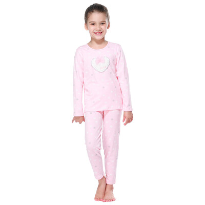 

Red beans (Hodo) children underwear women in the big children autumn and winter cotton ammonia underwear sets HD6010 deep powder 150
