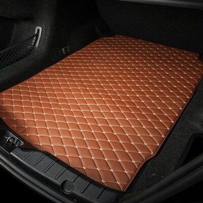 

GREAT LIFE Car trunk mat luggage trunk box mat embroidered car special coffee color order please note the model year