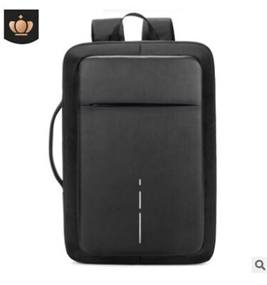 

"New shoulder bag male computer backpack three generations of anti-theft bag waterproof usb charging multi-function business portable mens bag