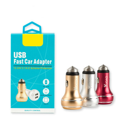 

NeillieN Vehicle Charger31A General Mobile Phone Car Charger Fast Charge Car Mobile Phone Charger Dual USB Car Charger