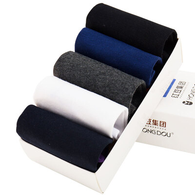 

Red beans hongdou socks 5 pairs of loaded gift box comfortable cotton socks men breathable men&women socks socks 16H005