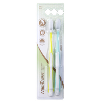 

Nami (Namei) 2007 Nano special care series ladies toothbrush 2 sets of new and old packaging random delivery