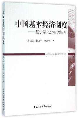 

中国基本经济制度 基于量化分析的视角