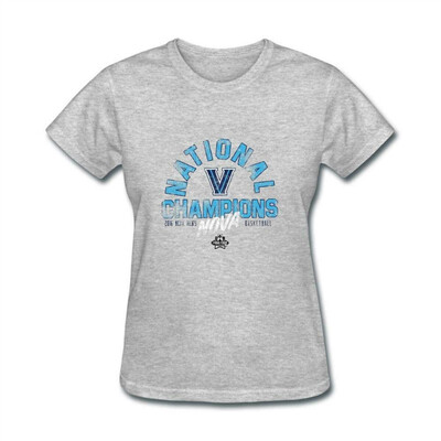 

2016 College National Champions Villanova Wildcats Womens T-Shirts