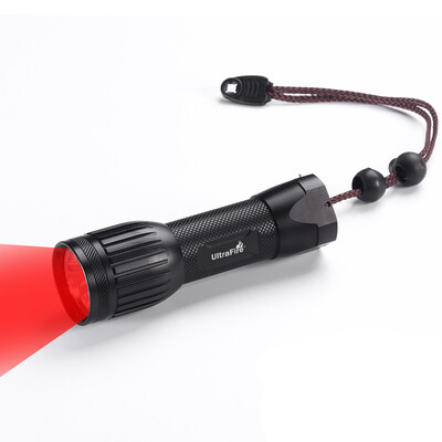 

UltraFire UF-1408 XP-E2 1 File 3 Red Light Flashlight