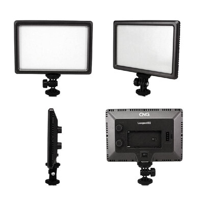 

Luxpad22 Pro Ultra Thin 112-LED 11W Video Light Pad for Canon Nikon DSLR Camera DV Camcorder