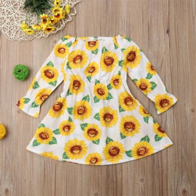 

Fashion Newborn Infant Kids Baby Girl Princess Floral Tutu Dress Clothes Outfit