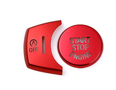 

Eppar New Protective Start Button Cover Stickers Compatible with BMW X3 F25 2011-2017
