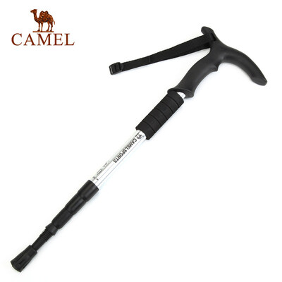 

Camel CAMEL outdoor trekking poles for men&women climbing equipment ultra light telescopic cane walking stick cane 2SA7D42 silver