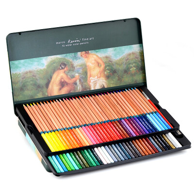 

Marco 3120-48TN Renoir series water-soluble 48 color pencil / color pen / color lead iron box