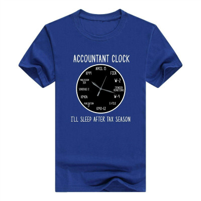 

Accountant Gifts Accountant Clock CPA Gift Young Mens T-Shirt