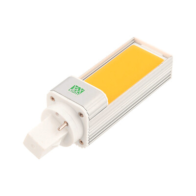 

YWXLight G24 7W Super Bright Lights COB LED Bulbs Horizontal Plug Lamps AC 85 - 265V