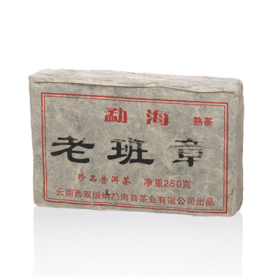 

Menghai Lao Ban Zhang Pu'er Tea Brick 2002 250g Ripe