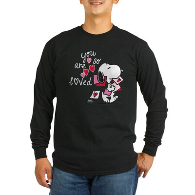 

CafePress - Snoopy - You are So Loved - Unisex Cotton Long Sleeve T-Shirt