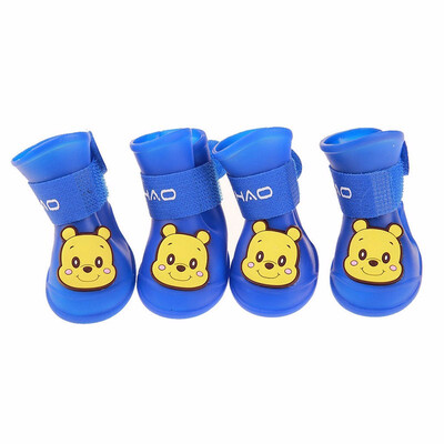 

Waterproof pet rain boots Candy Colors Rubber