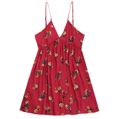 

Floral Slip Shift Mini Dress