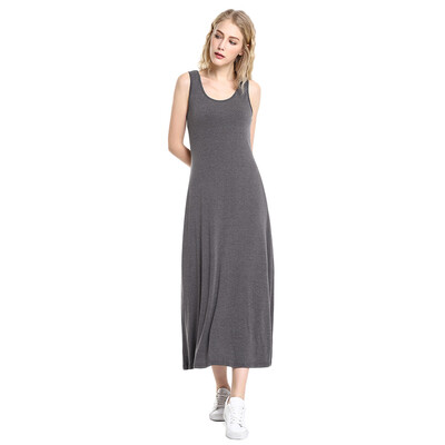 

Round Neck Vest Dress