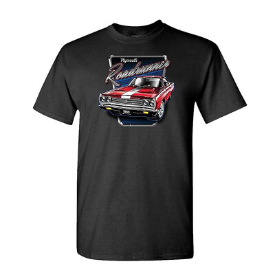 

Classic Dodge Plymouth Roadrunner - Licensed - Mens Cotton T-Shirt