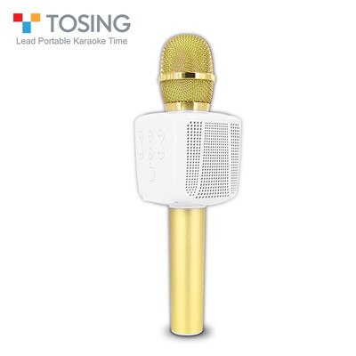 

TOSING New Portable Karaoke Microphone Wireless Blue tooth Speaker cost effective Outdoor Travel Microphone with TF Card Play