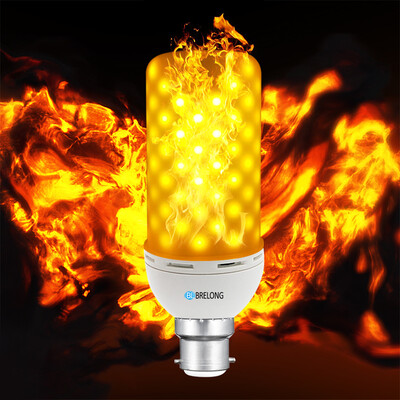 

BRELONG LED Flame Light Bulb Emulation Flaming Decorative Lamp - B22