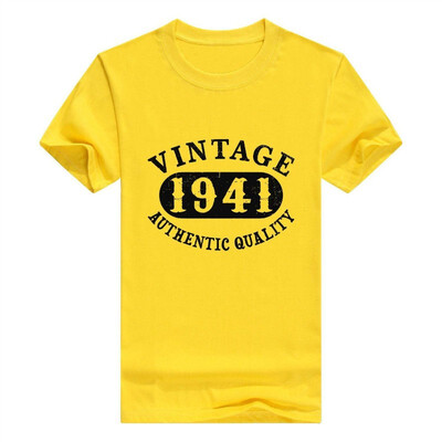 

1941 Vintage 77 Years Old 77th B-Day Birthday Gift Mens T-Shirt
