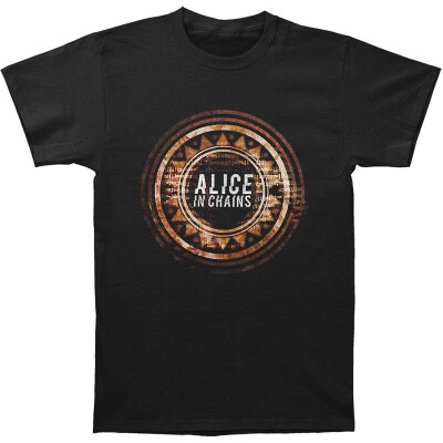 

Alice In Chains Mens Circle T-Shirt Black