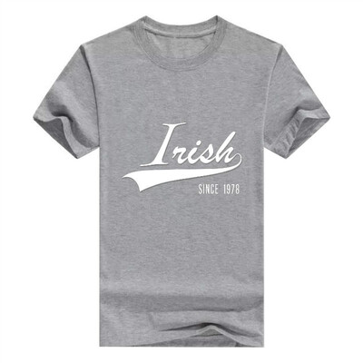 

40th Birthday Gift Shirt Irish Since 1978 40 Years Old Tee