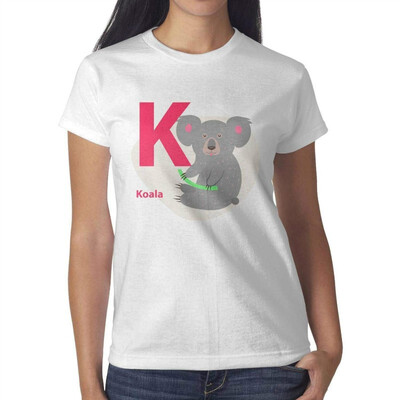

Funny Koala Bear Gifts Koala Shirt Womens White Tshirt Cotton Lightweight