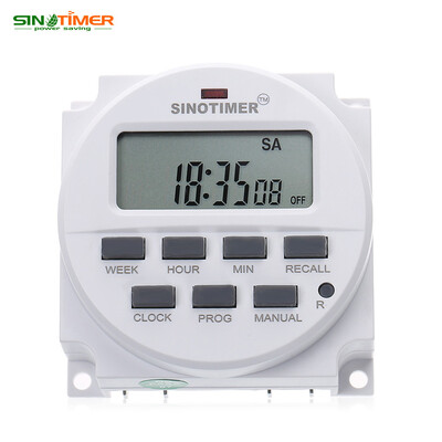 

SINOTIMER 220V Digital Multipurpose Programmable Control Power Timer Switch