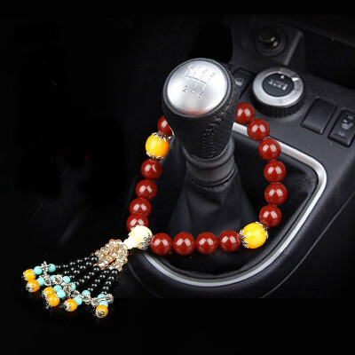 

1pcs Car Hanging Accessories Car ornament Decoration Automobile Gear Stalls Beads Ornament best gift Chinese Style Auto Pendant