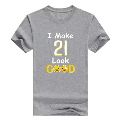 

21st Birthday Gift Shirt I Make 21 Look Good 21 Year Old Tee