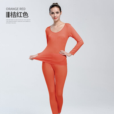 

Warm Long Johns Thermal Underwear For Women Sexy Seamless Winter Thermal Underwear Set Thermos Lingerie Intimates Women