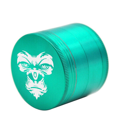 

50mm 4 Layers Zinc Alloy Smoke Grinders Herbal Herb Tobacco Grinder Spice Mill Crusher Smoking Accessories