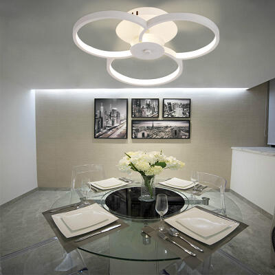 

Modern LED Acrylic Ceiling Lamp Floral Shape for Bedroom KitchenDining Room