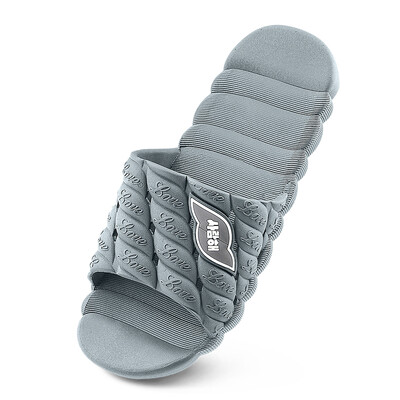 

Royal music male&female models comfortable non - slip cool slippers YT9005 gray 4445 yards