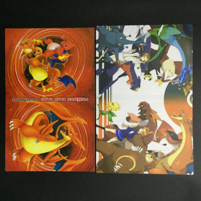 

Pokemon 112Pcs Trading Card Binder Charizard Album Portfolio Holder Protector
