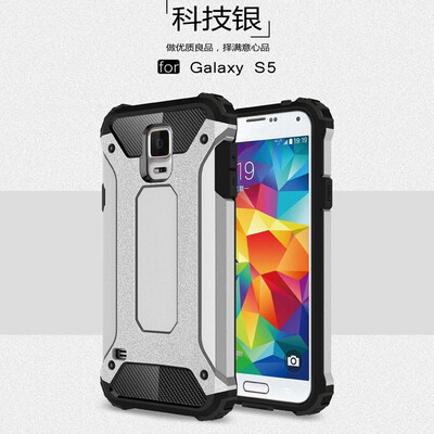 

Fivice Samsung Galaxy S5 case Luxury Silicone Diamond Armor PC Hard Shell Phone Case