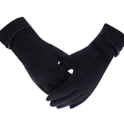 

Women Windproof Gloves Touch Screen Winter Warm Fleece Lined Thermal Gloves