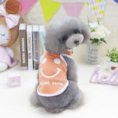 

US Cartoon Small Dog Clothes Pet Puppy Cute Vest Dog Cat Apparel 11 Color -XXL