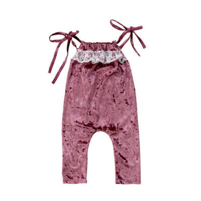 

Fashion Toddler Kids Baby Girls Silk Lace Summer Romper Jumpsuit Outfit Clothes