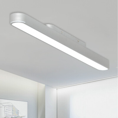 

Baycheer HL488724 60CM Long LED Ceiling Light Office LightSilver