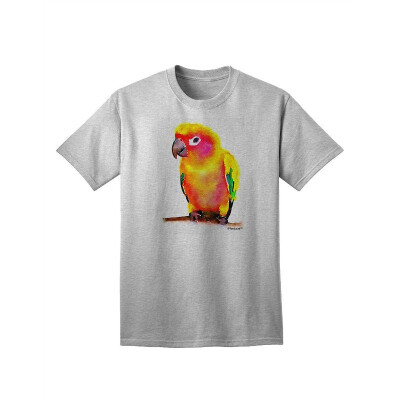 

TooLoud Sun Conure Parrot Watercolor Adult T-Shirt