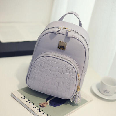 

New Women Girl Backpack Travel PU Leather Handbag Rucksack Shoulder School Bag